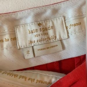Kate Spade Red Pants